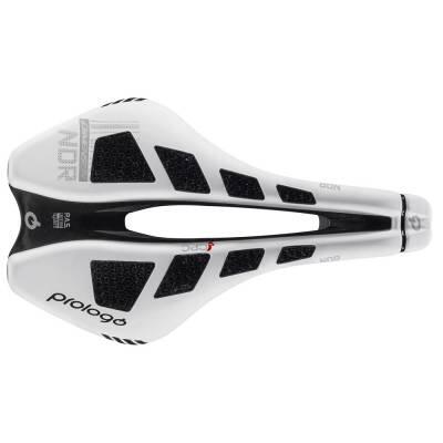 Selle Dimension NDR143 CPC Nack unisexe blanche/noire 3/4