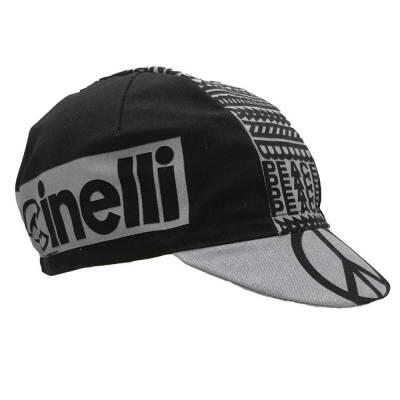 Gorra de Ciclismo Cinelli peace black 6/7