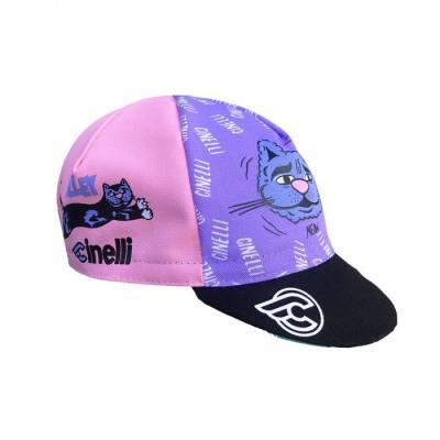 Gorra Ciclismo Cinelli diseño Gato Callejero 4/5