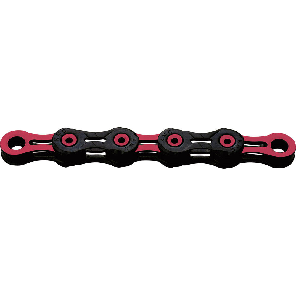 Catena bici KMC DLC 11 118 maglie - 11 velocità, rosa/nero. 2/4