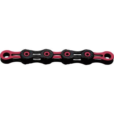 Catena bici KMC DLC 11 118 maglie - 11 velocità, rosa/nero. 4/4