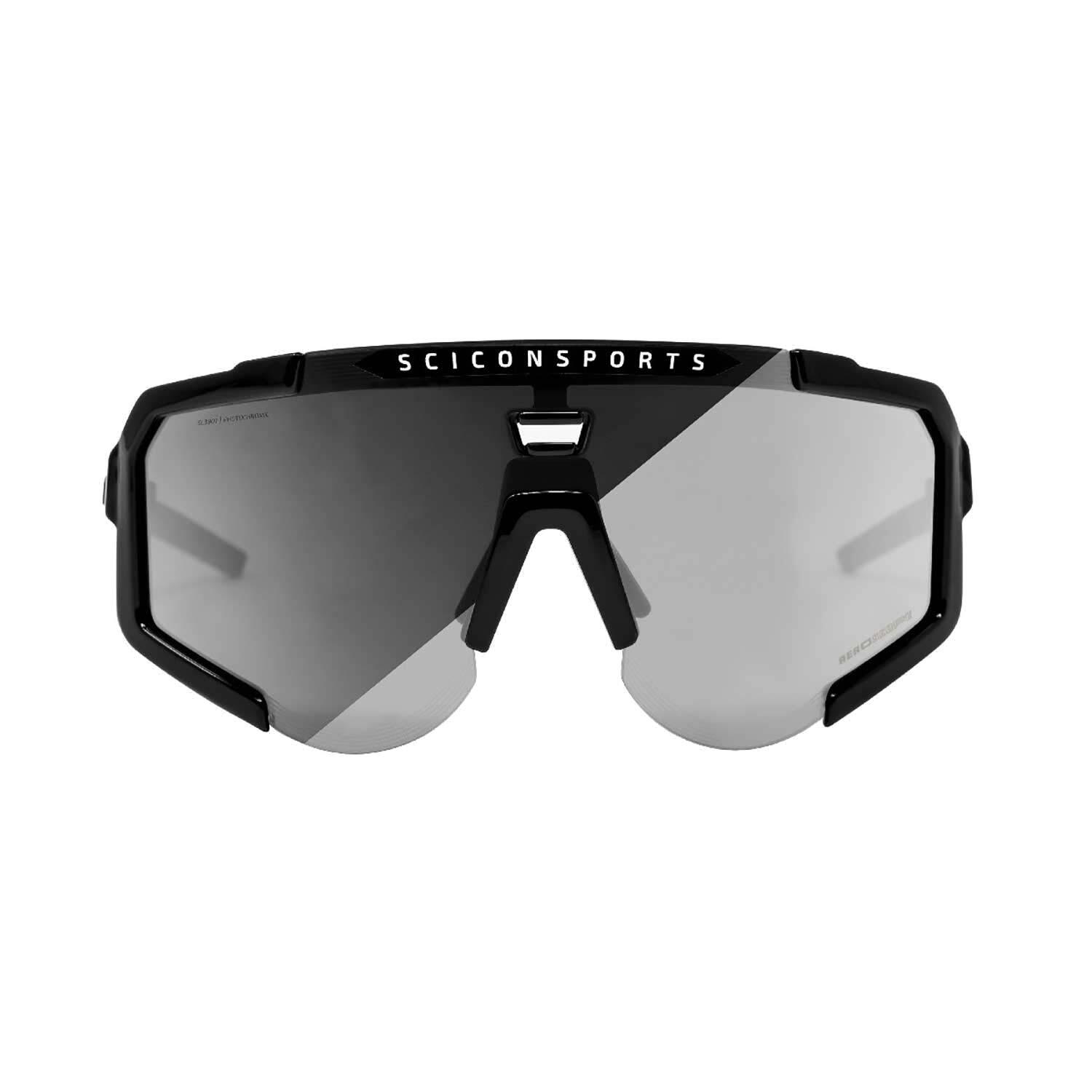 Scicon Aeroscope Gafas Deportivas (Negro Brillante/Fotocromàtico) 2/7