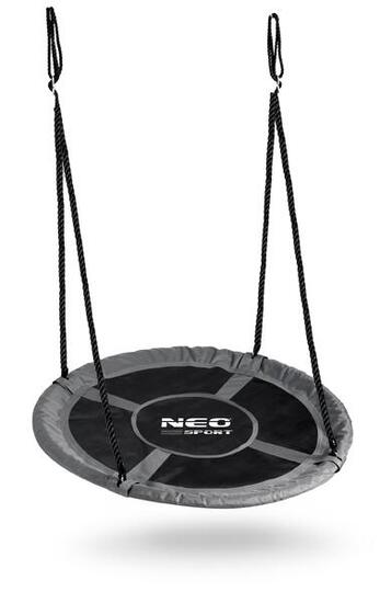 Huśtawka ogrodowa bocianie gniazdo fotel wiszący 110cm Neo-Sport