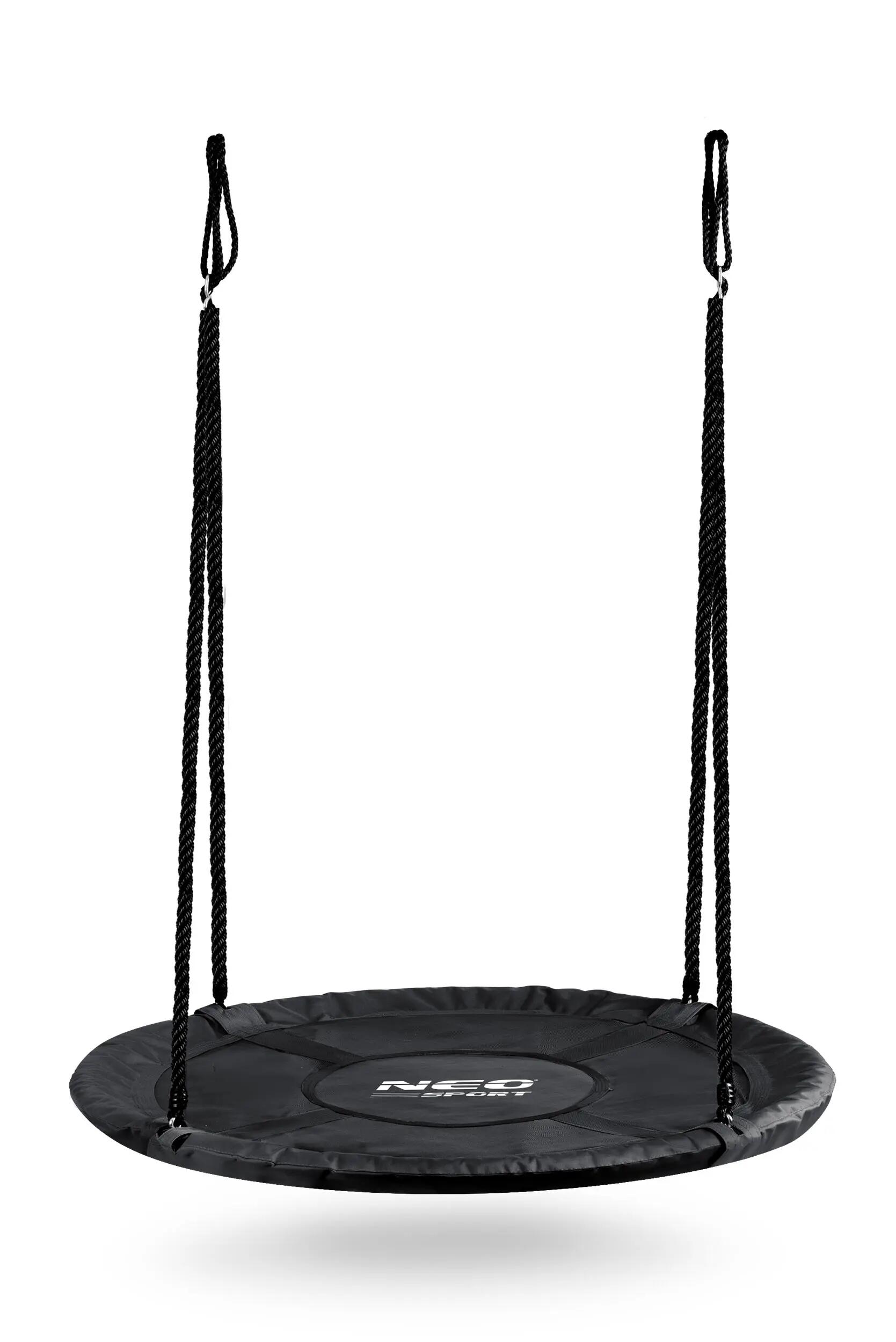 Huśtawka ogrodowa bocianie gniazdo fotel wiszący 100cm Neo-Sport 3/7