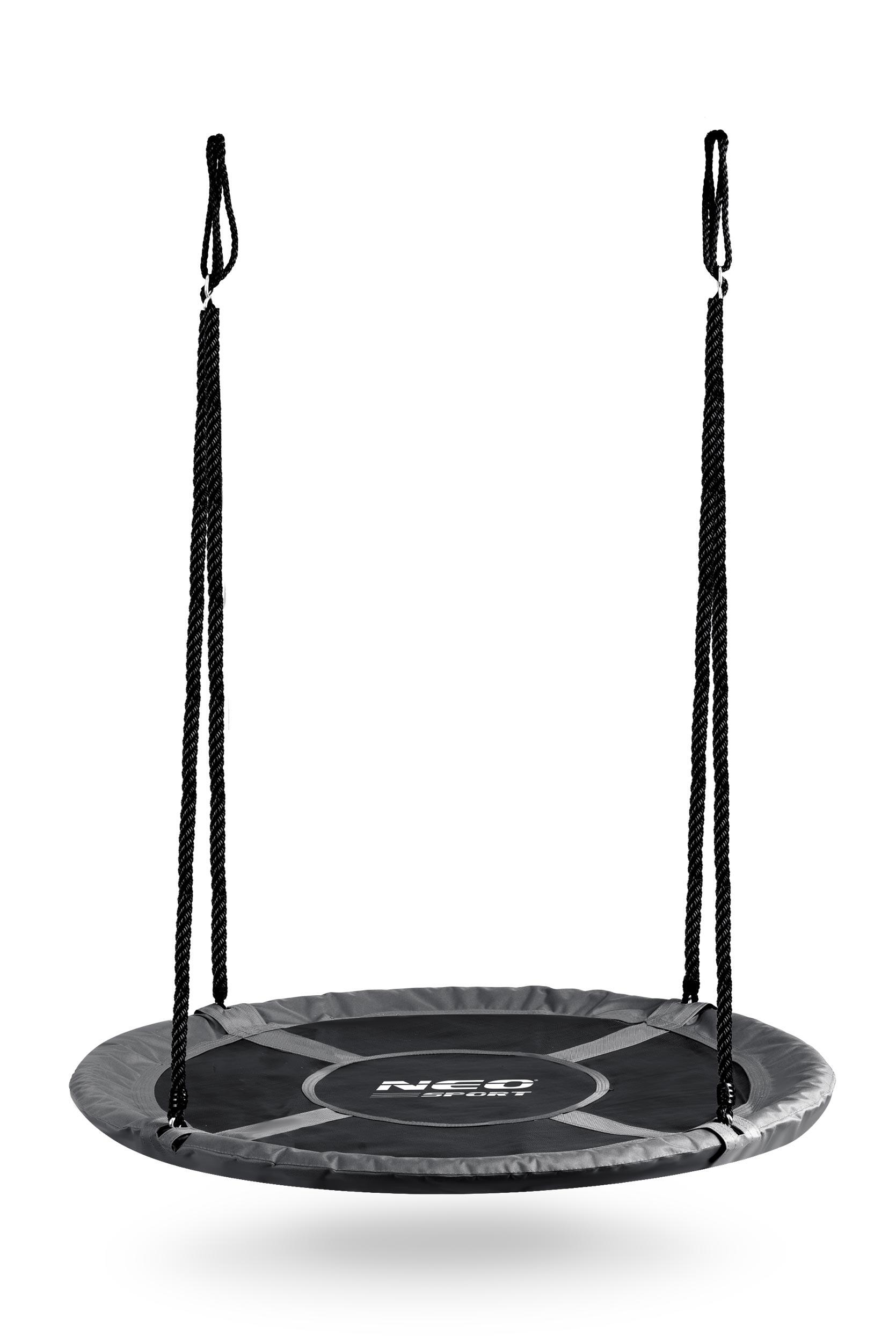 Huśtawka ogrodowa bocianie gniazdo fotel wiszący 110cm Neo-Sport 2/7