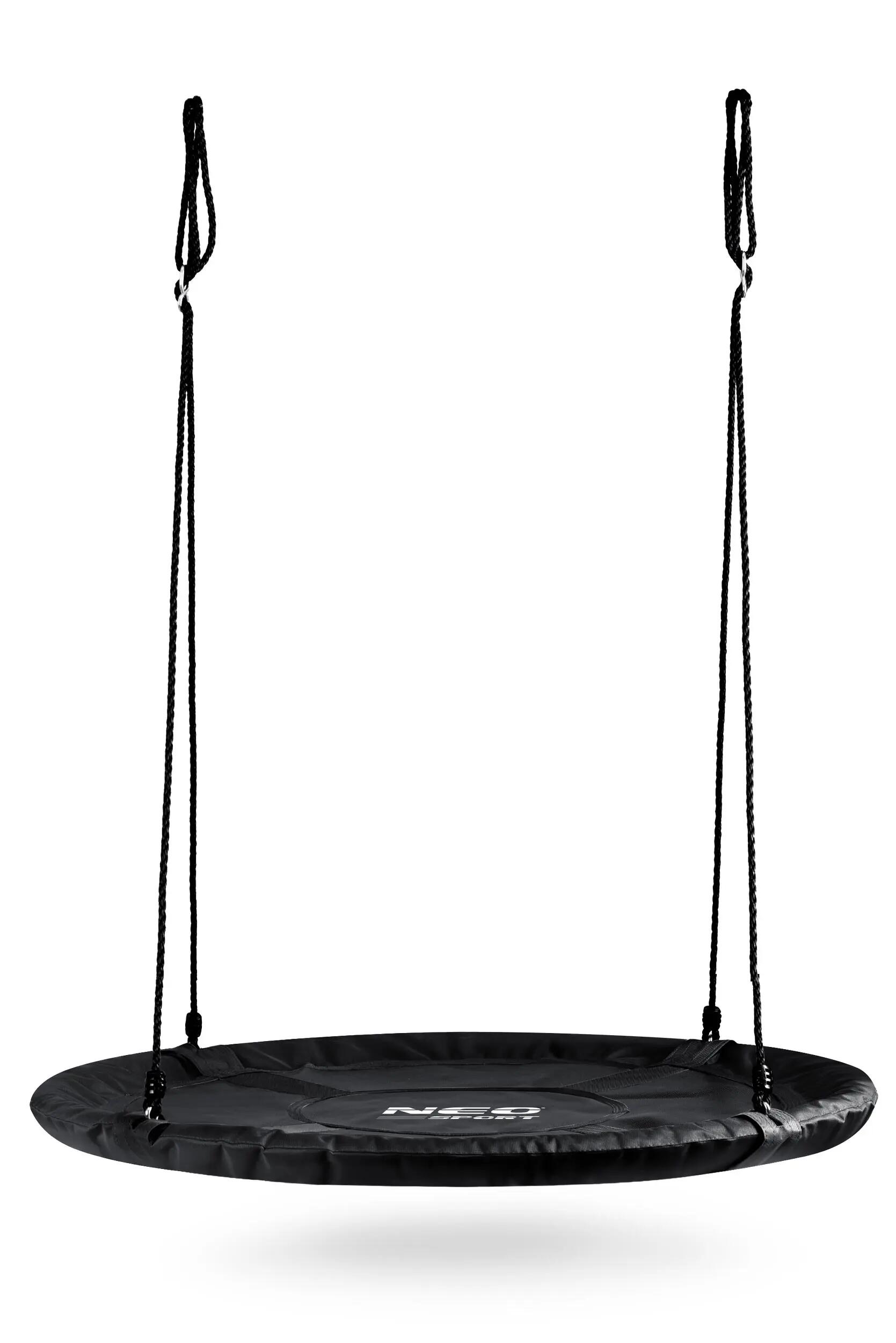 Huśtawka ogrodowa bocianie gniazdo fotel wiszący 100cm Neo-Sport 2/7