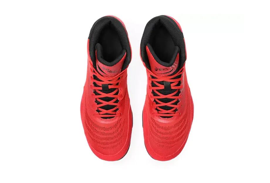 Zapatillas de lucha libre Asics Split Elite rojas, talla 43.5 6/7