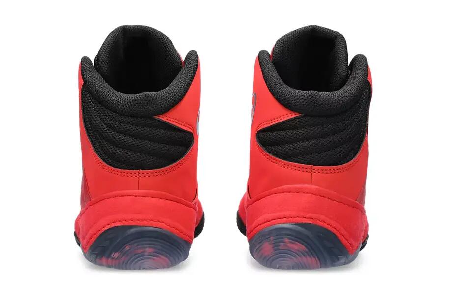Zapatillas de lucha libre Asics Split Elite rojas, talla 43.5 7/7