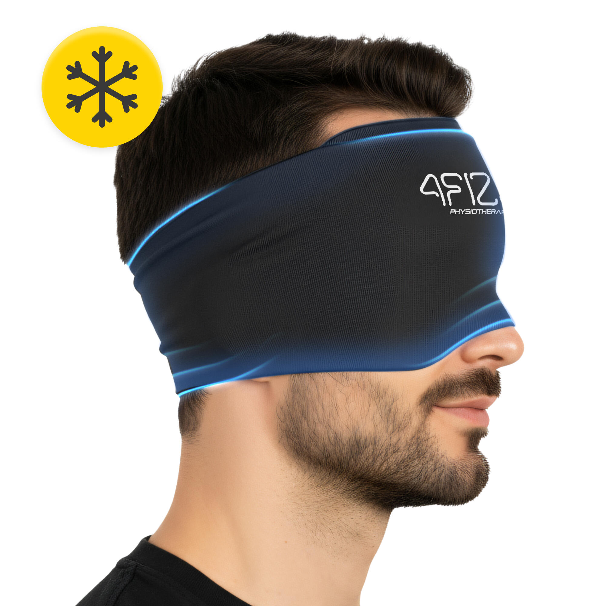 Elastický chladivý obklad na hlavu 4FIZJO 5/7
