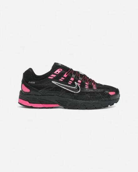 Nike P-6000 Pink Blast Metallic Silver Black
