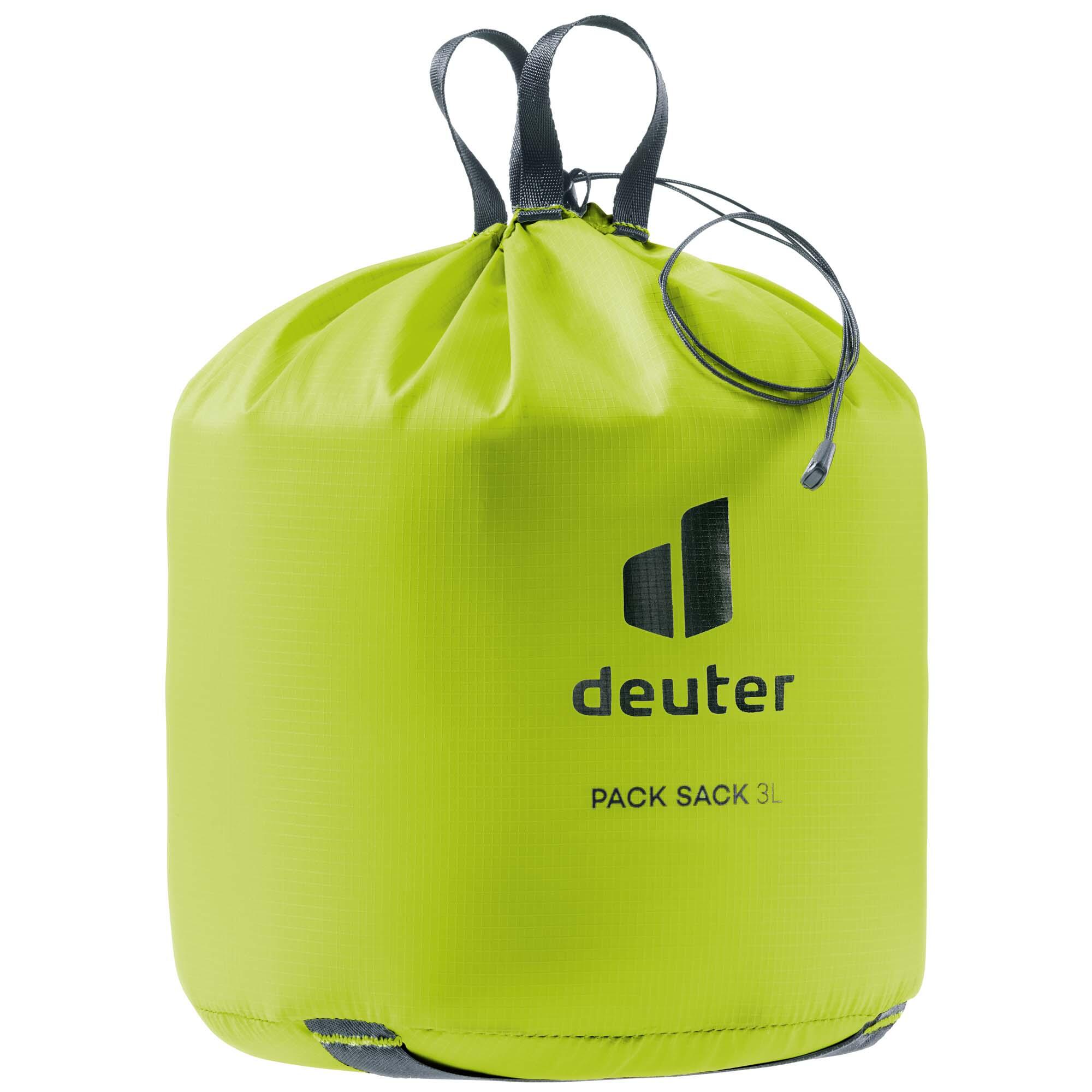 Worek bagażowy Deuter Pack Sack 3 - citrus