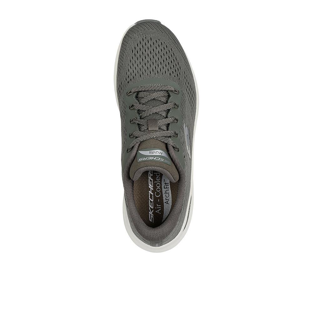 Zapatillas Skechers Mujer Arch fit 2.0 - Big league Verdes 3/4