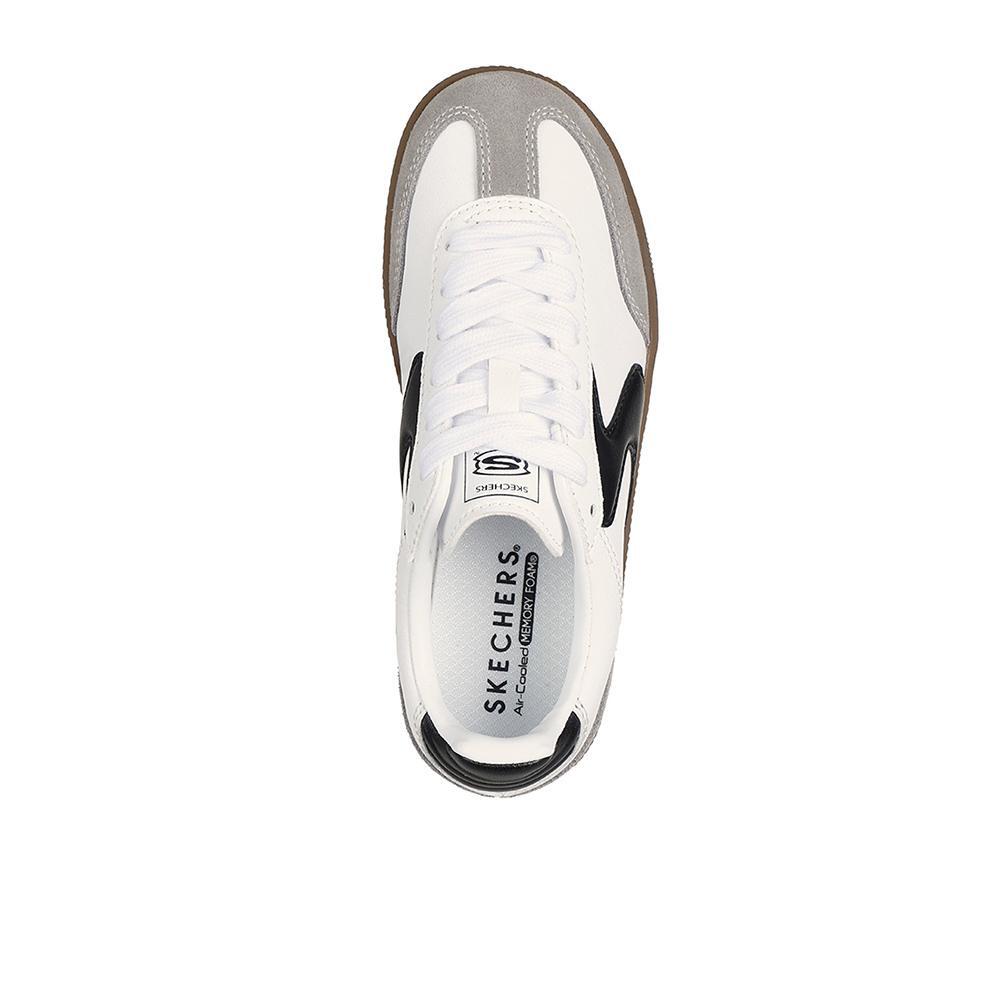 Zapatillas Skechers Niño Hotshot - Junior Varsity Blancas 3/4