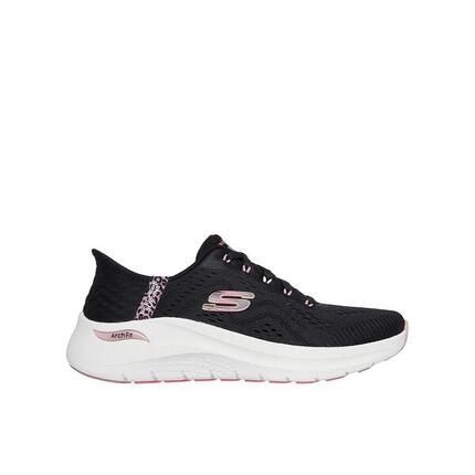 Zapatillas Skechers Mujer Arch Fit 2.0 - Spotted Grace Negras