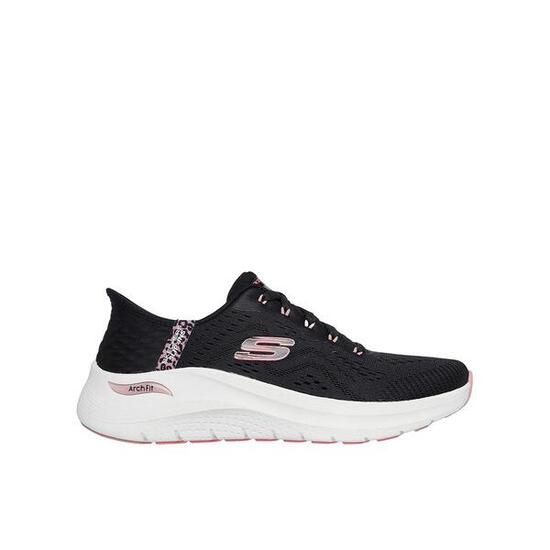 Zapatillas Skechers Mujer Arch Fit 2.0 - Spotted Grace Negras