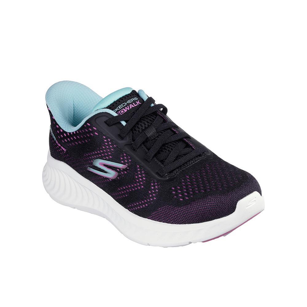 Comodda Baskets FEMME Skechers Alip-ins Go Walk Now-sarahi NOIR 2/7