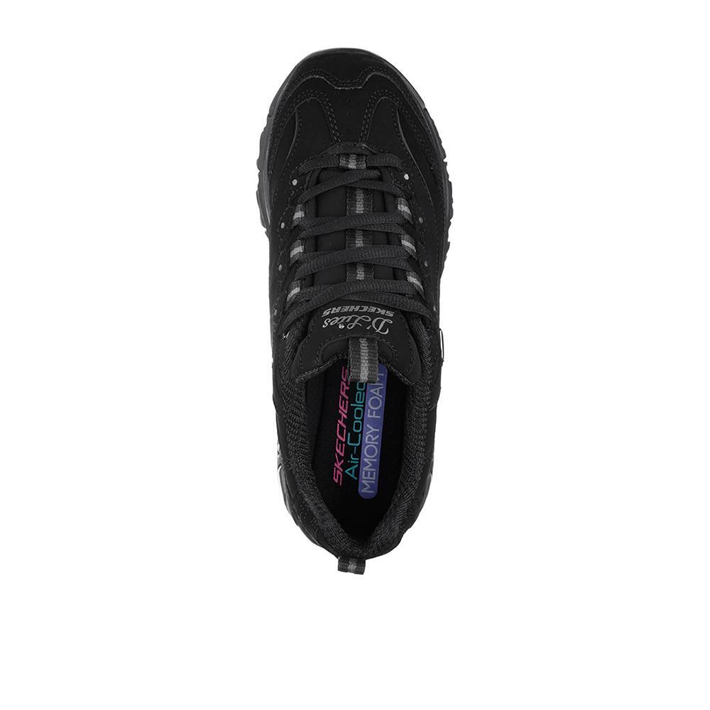 Sapatilhas Skechers Mulher D'Lites - Play On Pretas 3/4