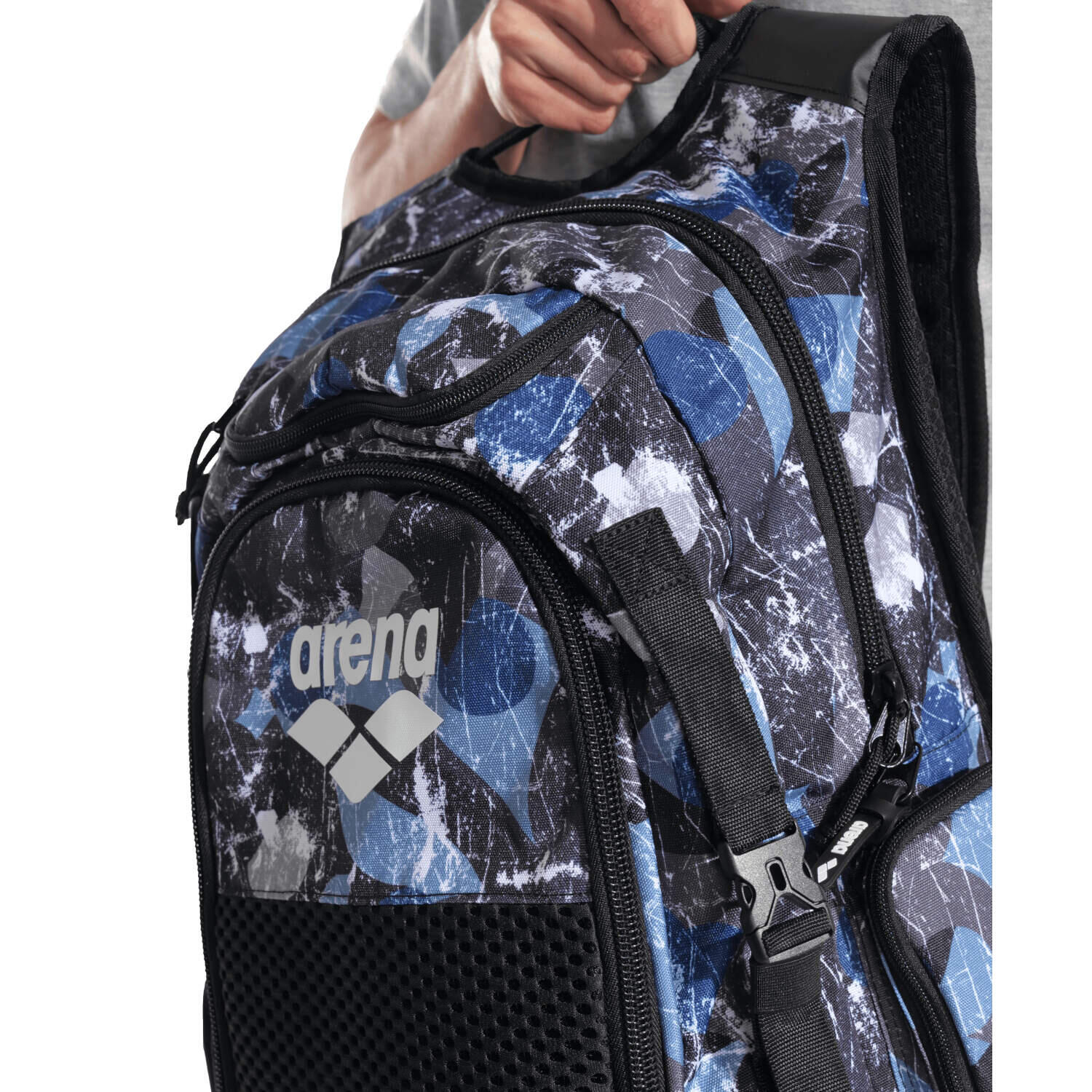 Mochila Arena All Set 45L Impresa Rayada 6/7