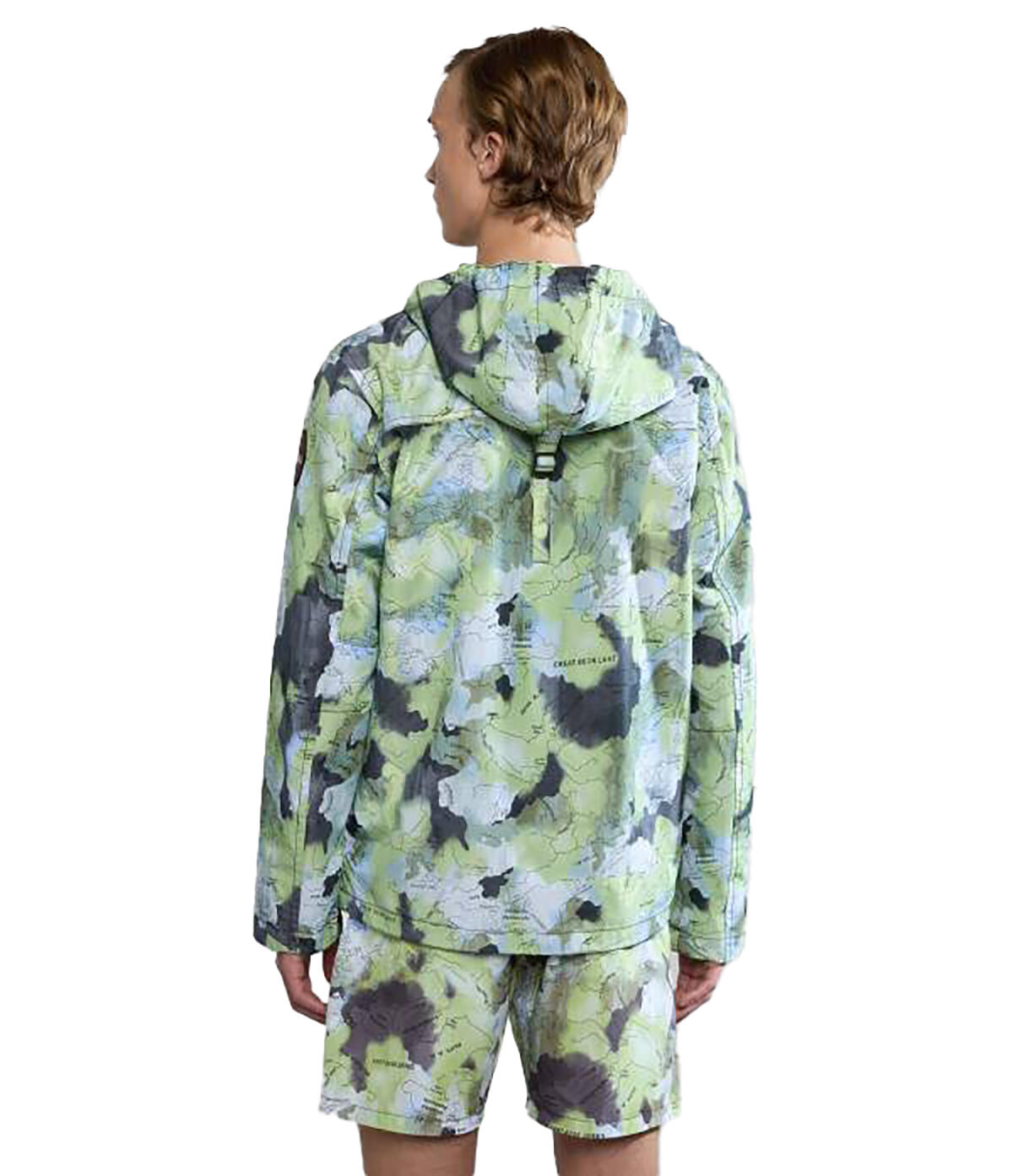 Napapijri Herren Jacke Rainforest Open Summer Print bunt 3/6