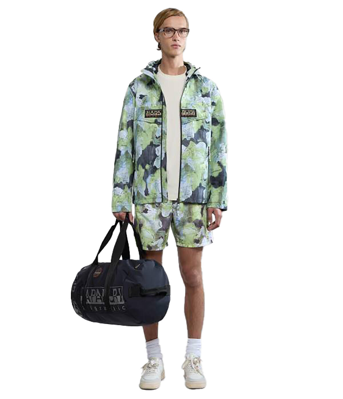 Napapijri Herren Jacke Rainforest Open Summer Print bunt 2/6