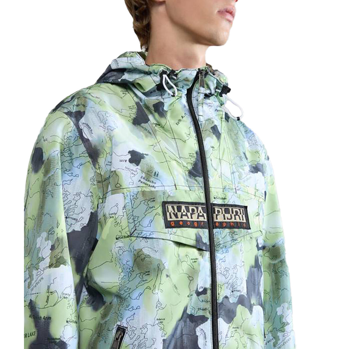 Napapijri Herren Jacke Rainforest Open Summer Print bunt 5/6