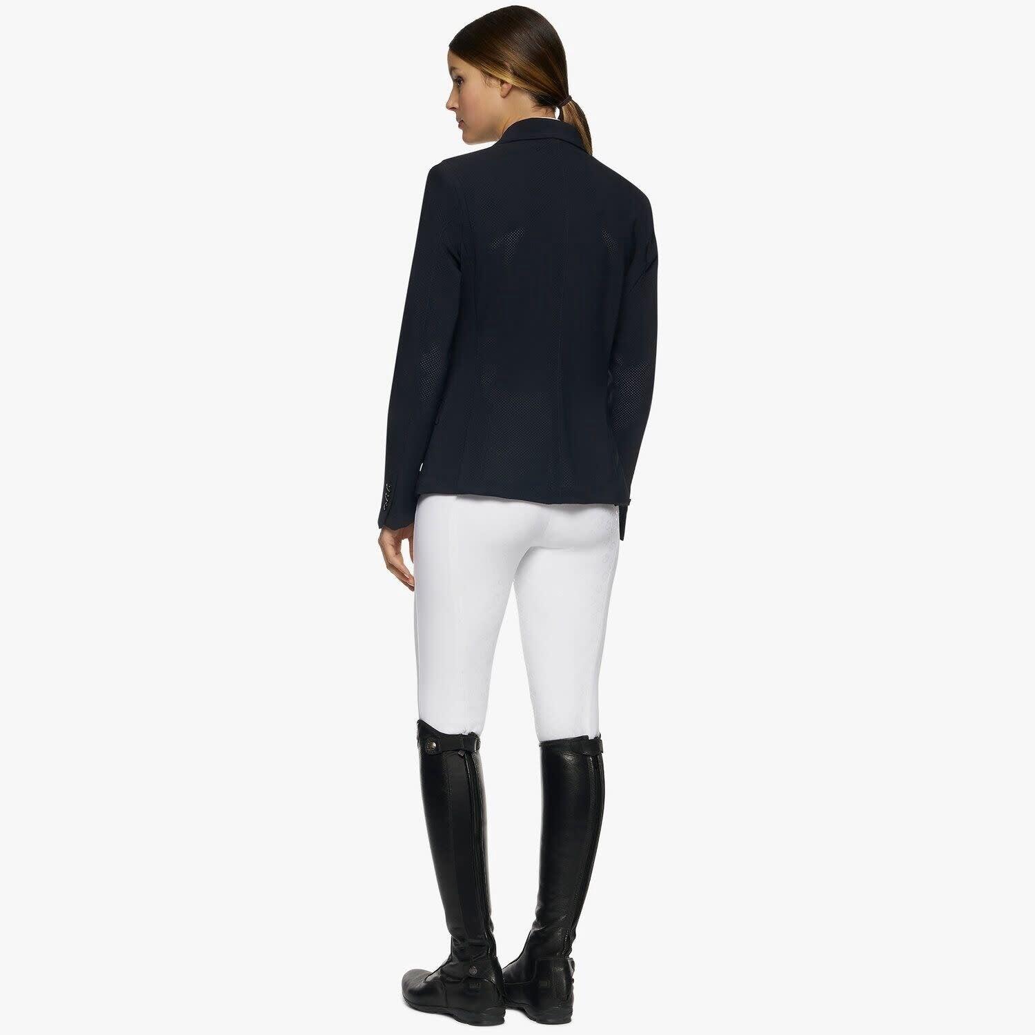 Cavalleria Toscana All Over Perforated Wedstrijd Dames Jas Zwart - 6/7