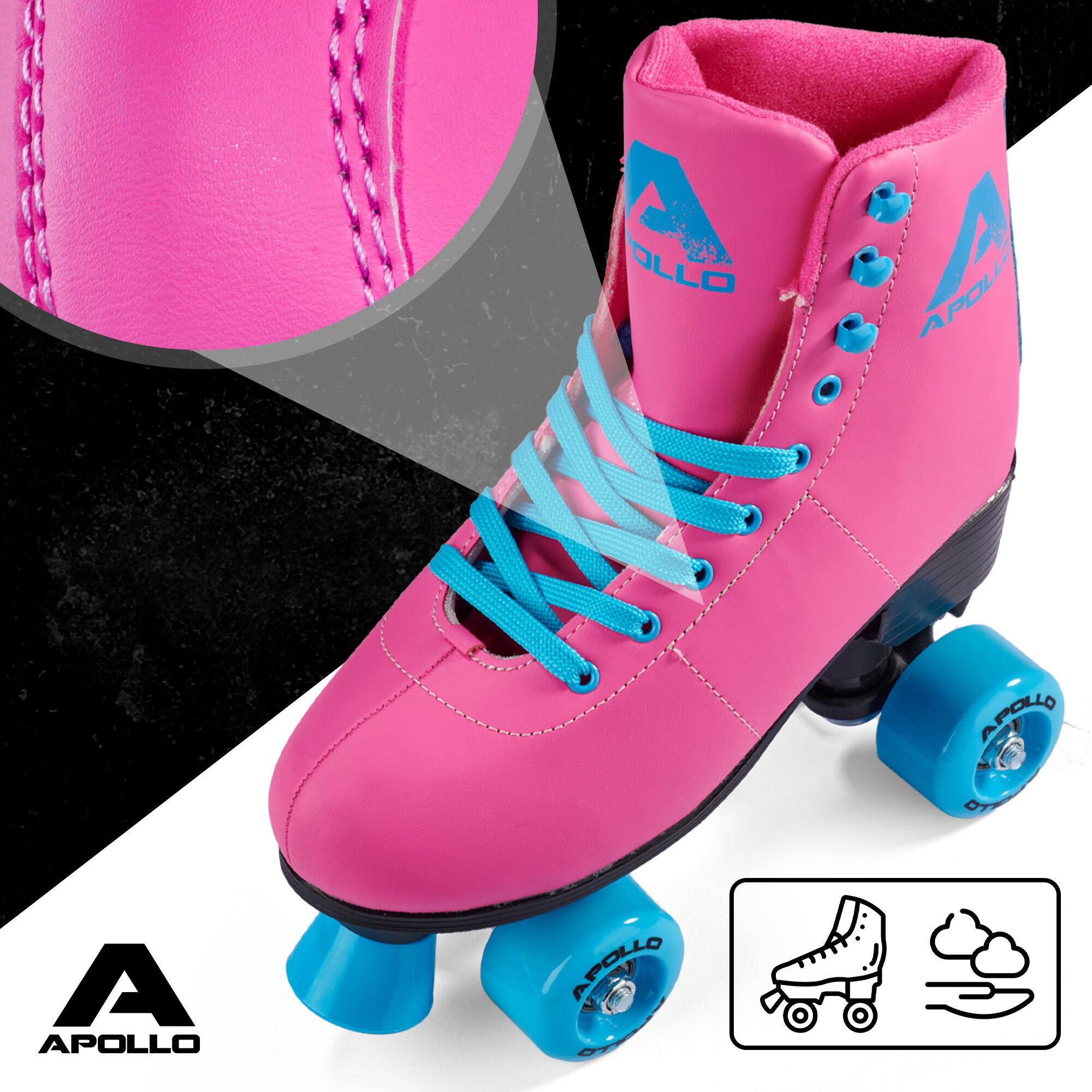Rollers DISCO SOFT BOOTS verstelbaar (31–42 Rollers DISCO SOFT BOOTS verstelbaar (31–42