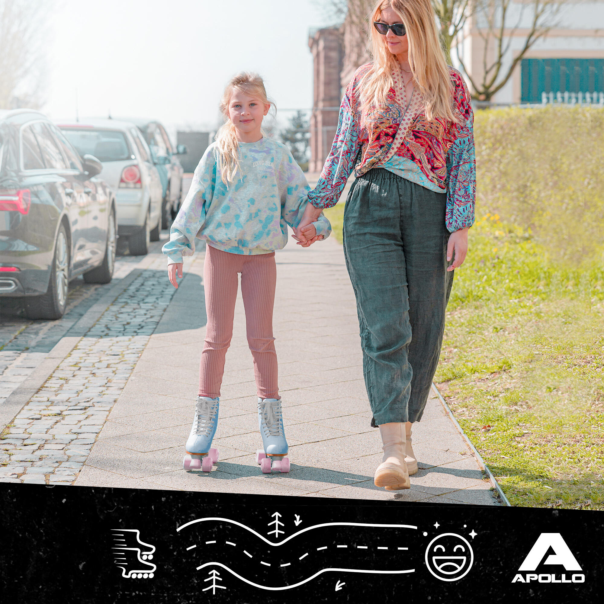 Apollo Disco Roller Classic – patins à roulettes réglables enfants & adultes 4/7