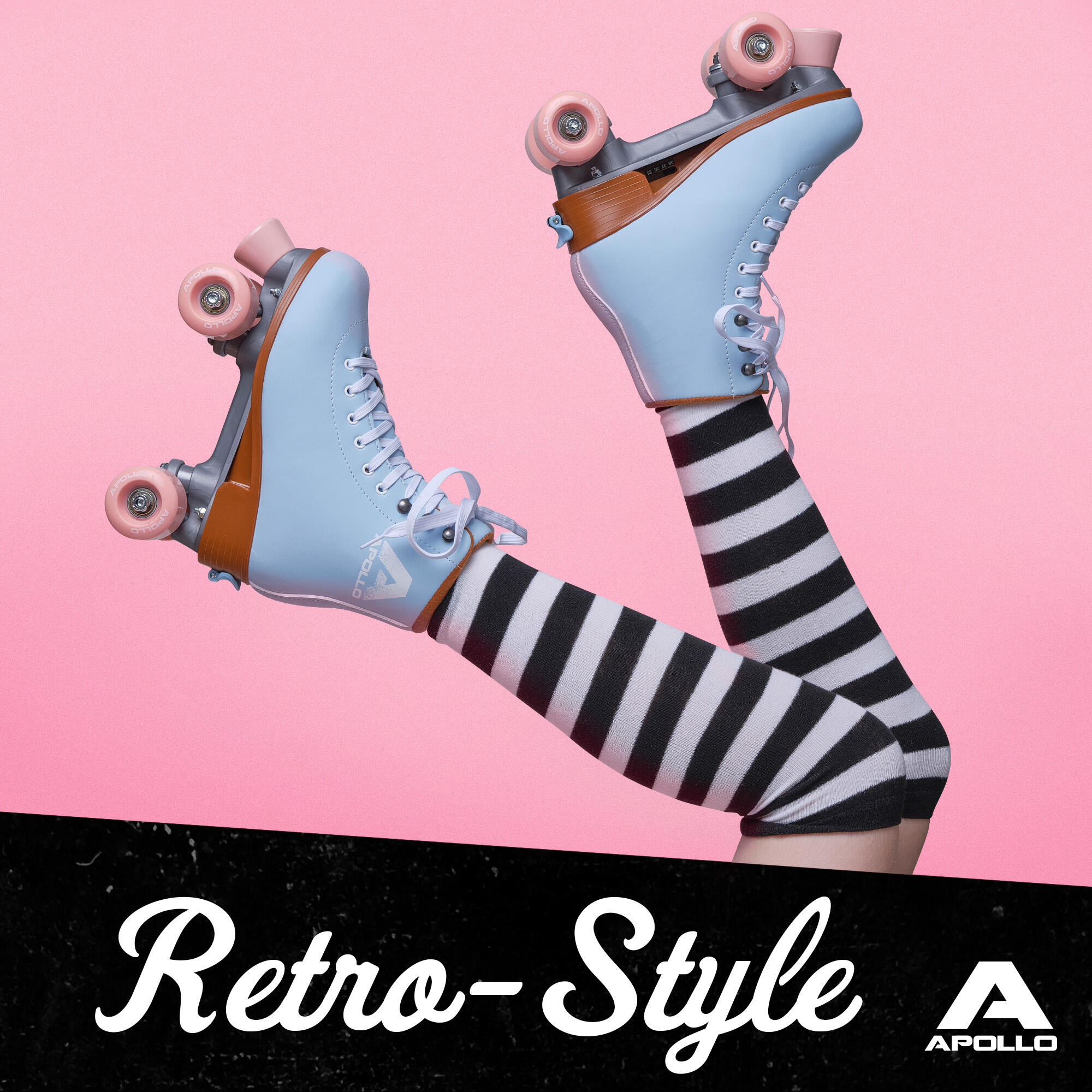 Apollo Disco Roller Classic – patins à roulettes réglables enfants & adultes 6/7