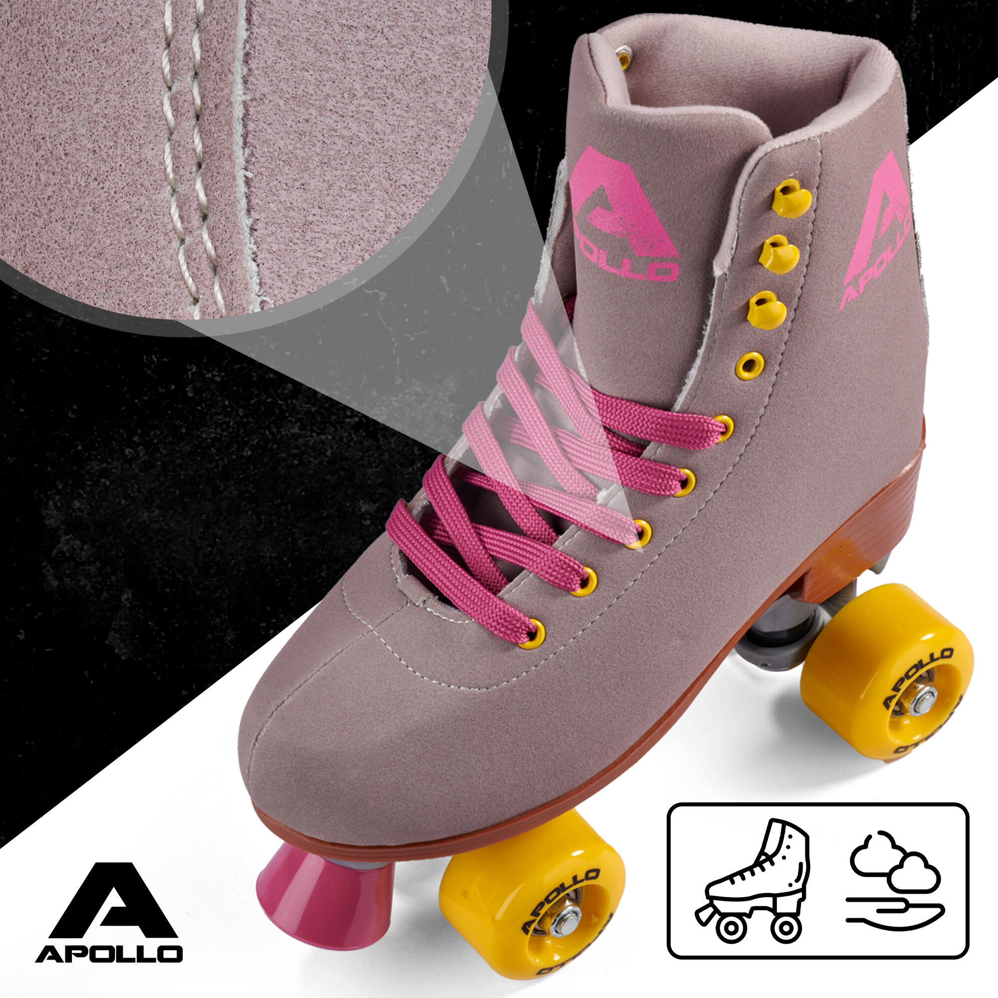 Apollo Disco Roller Classic – verstellbare Rollschuhe für Kinder & Erwachsene 2/7