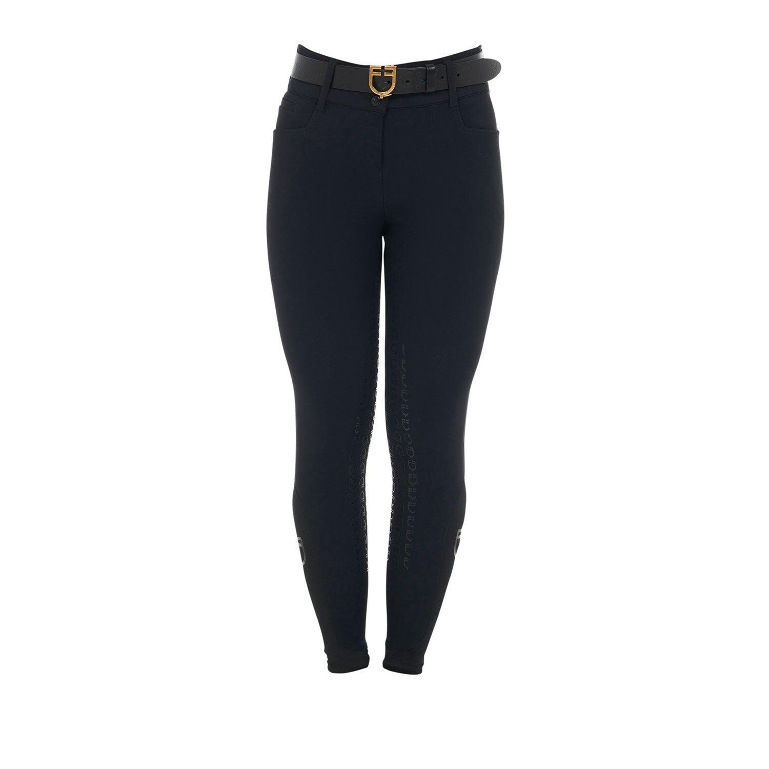 Culotte d'équitation femme Equestro – taille haute Full Grip 3/7