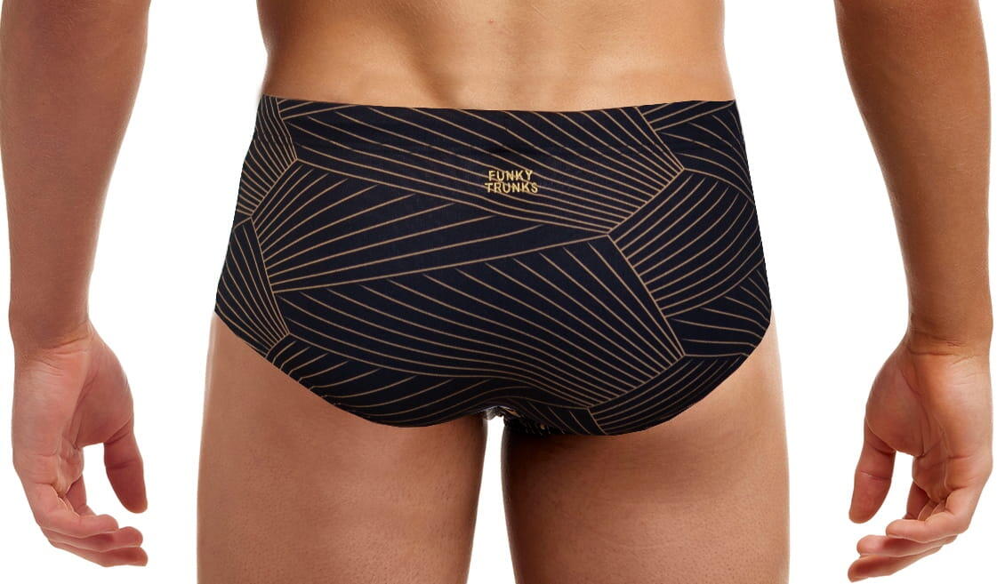 Kąpielówki FUNKY TRUNKS Gold Weaver - trunki chłopięce 2/6