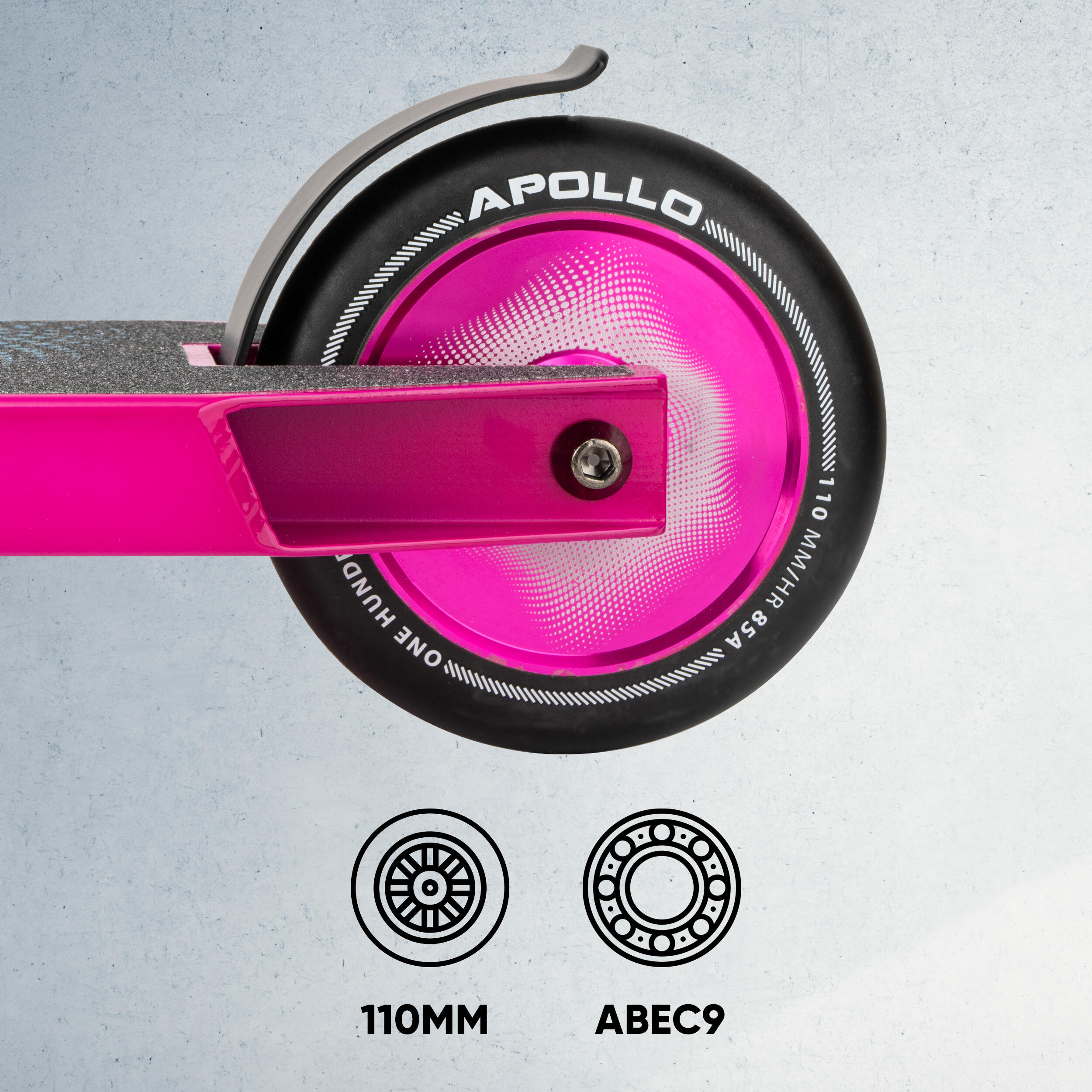 Apollo Eagle Scooter Freestyle 110 mm Full Alu Core ABEC-9 IHC Semi-Pro 3/7