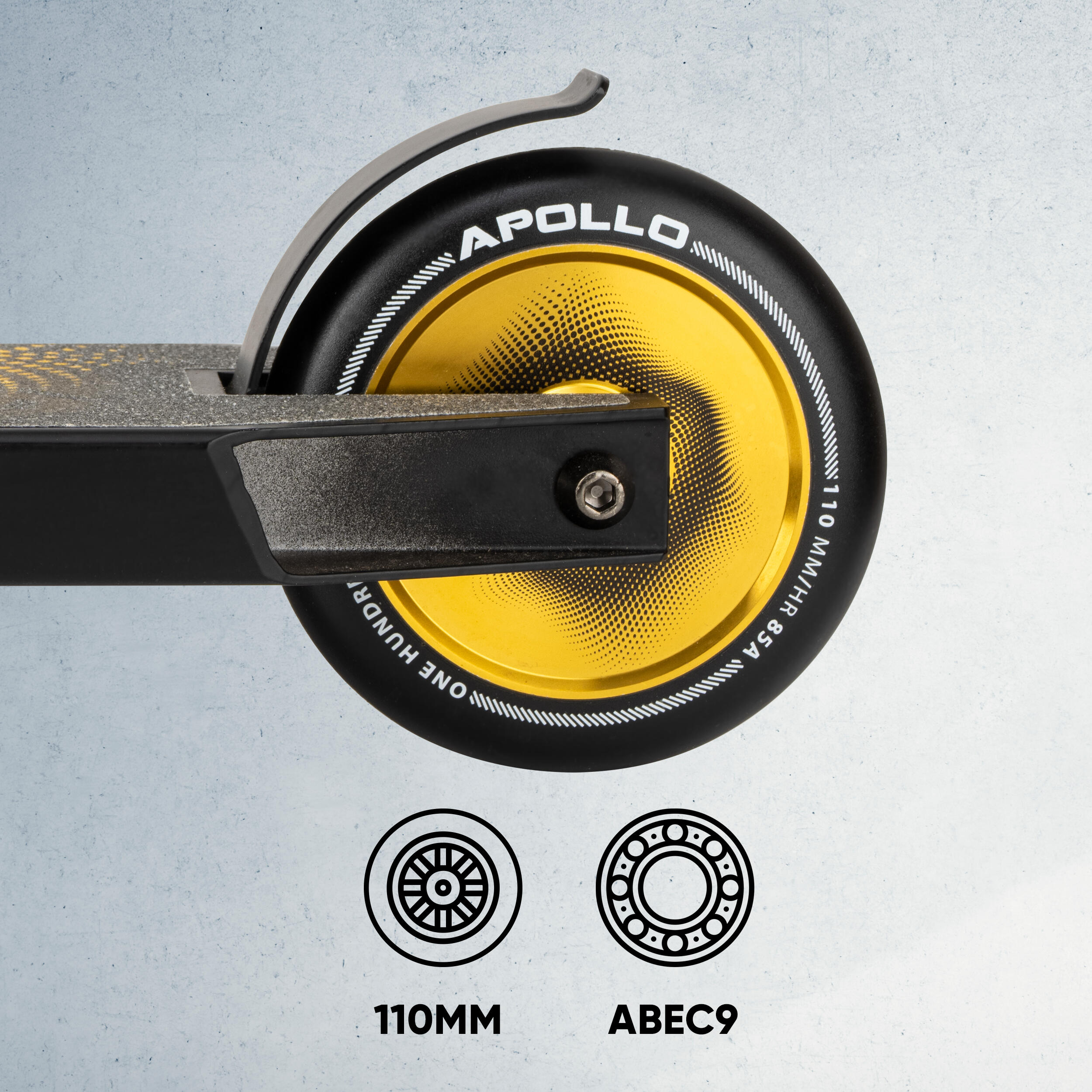 Apollo Eagle Scooter Freestyle 110 mm Full Alu Core ABEC-9 IHC Semi-Pro 3/7