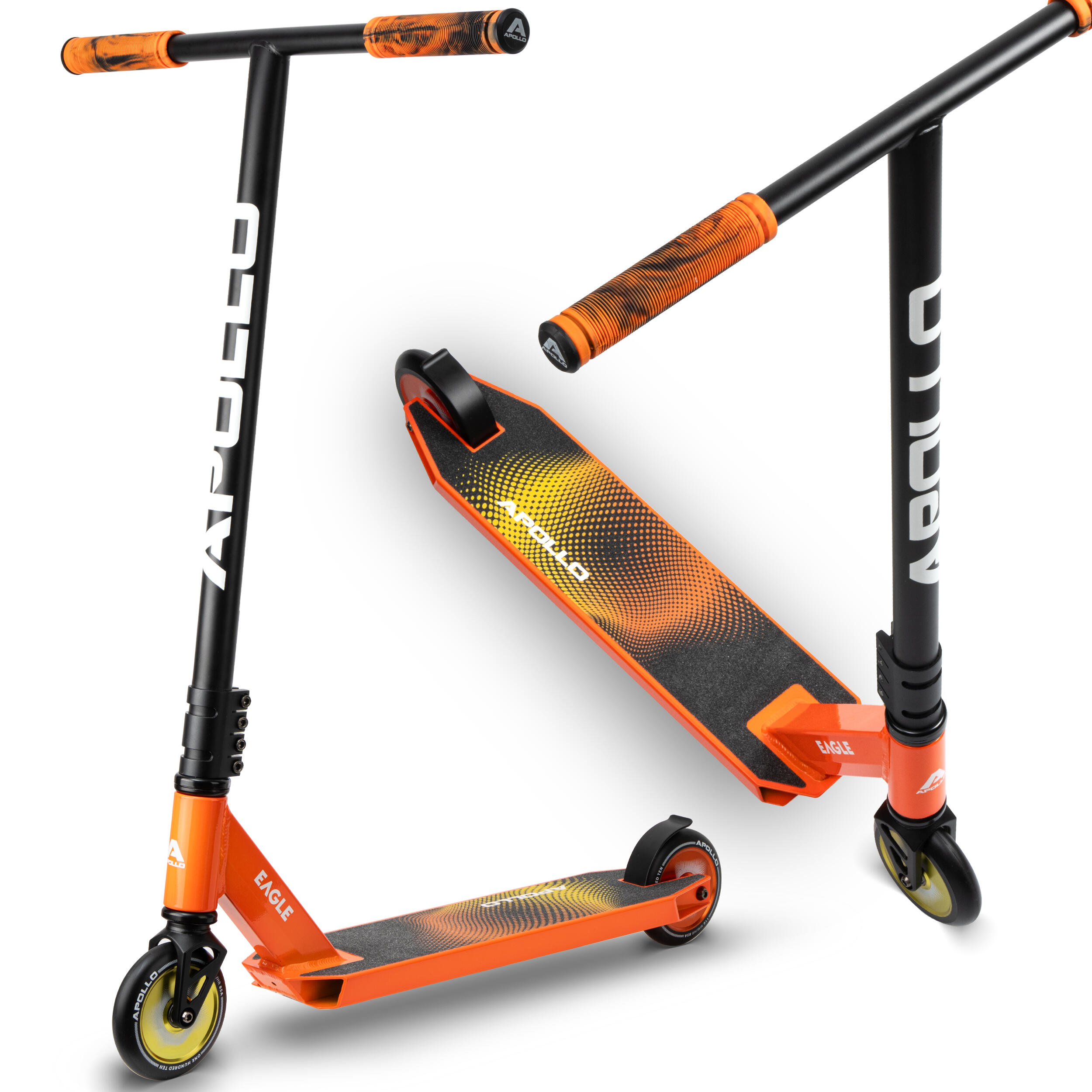 naranja / negro