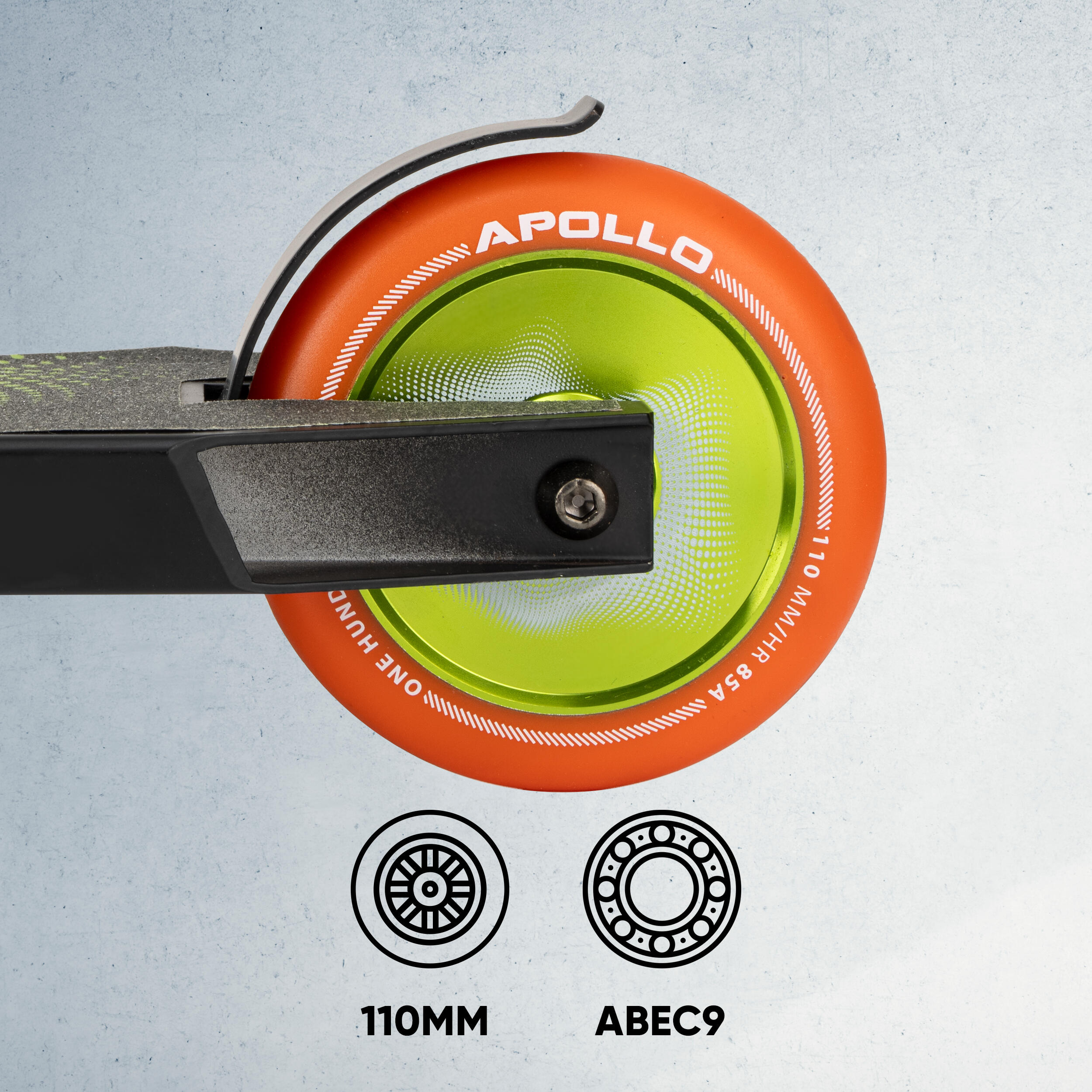 Apollo Eagle Scooter Freestyle 110 mm Full Alu Core ABEC-9 IHC Semi-Pro 3/7