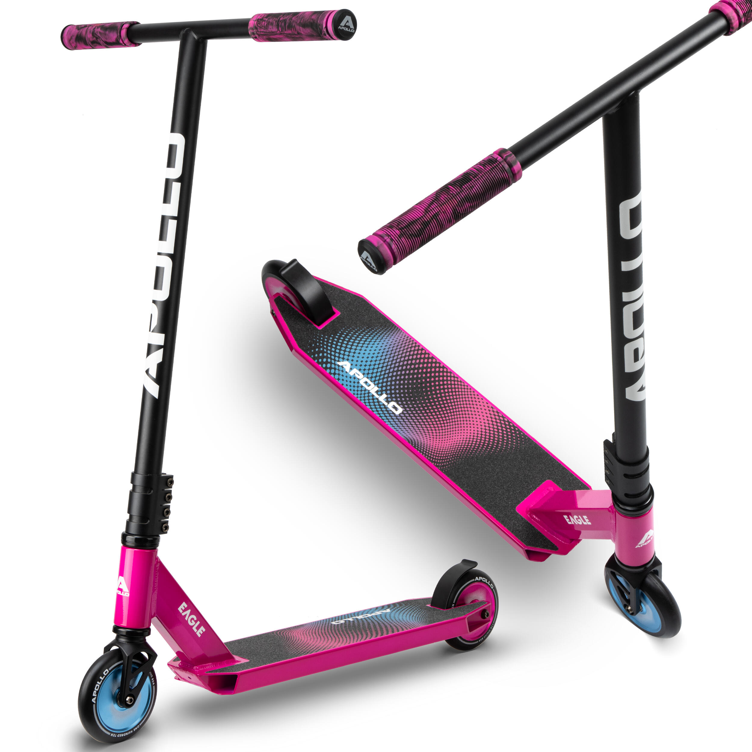 rosa / negro