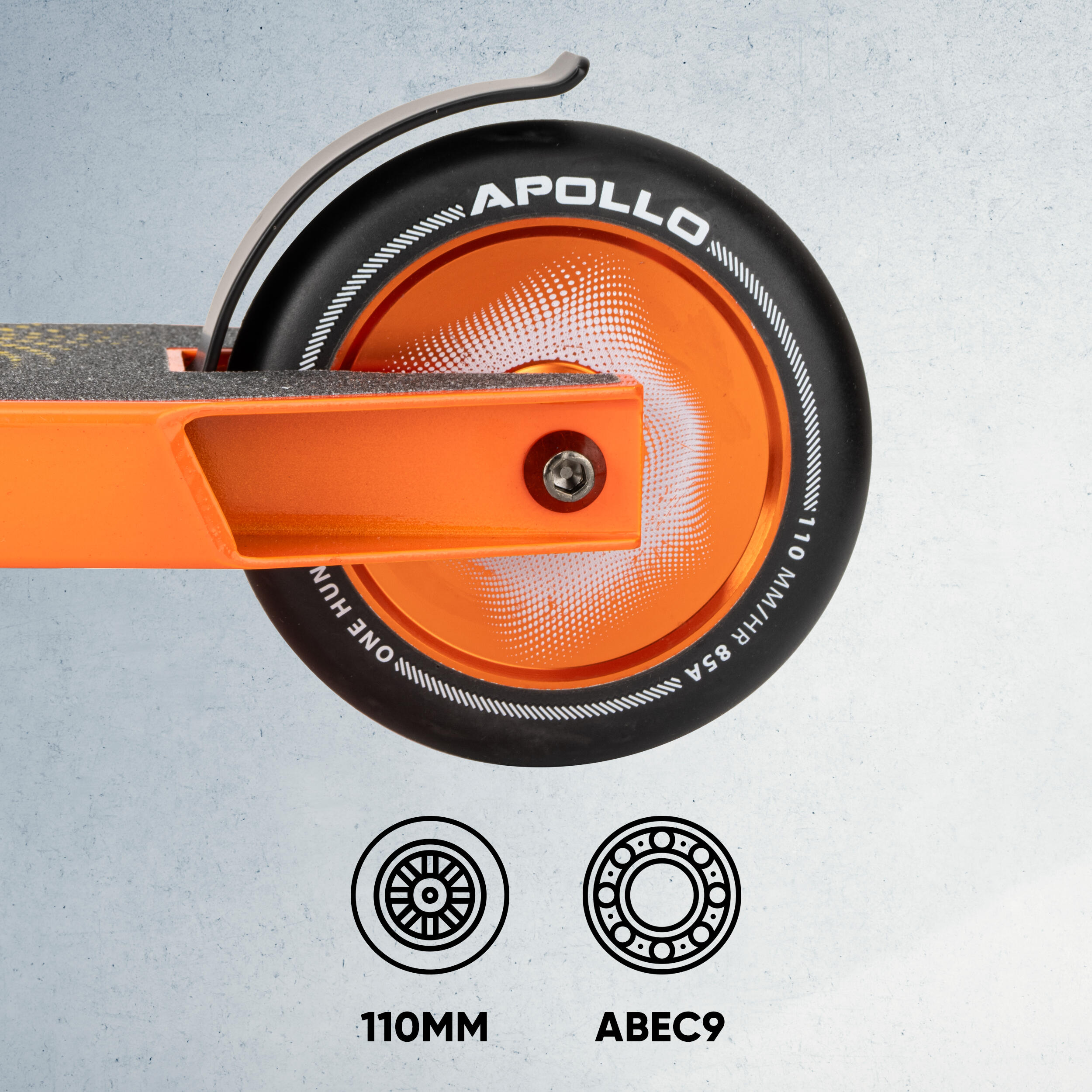Apollo Eagle Trottinette Freestyle 110 mm Full Alu Core ABEC-9 IHC Semi-Pro 3/7