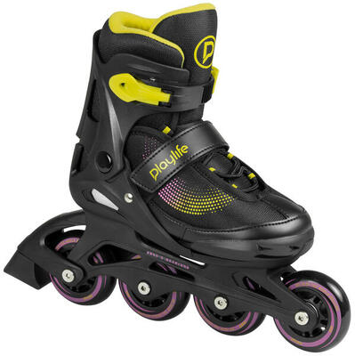 Inline skates kinderen playlife joker zwart