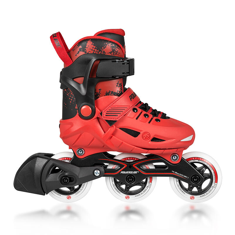 Powerslide Phuzion Kids Skates Universe Red Hardboot 2/5