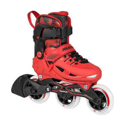 Powerslide phuzion kids skates universe red hardboot