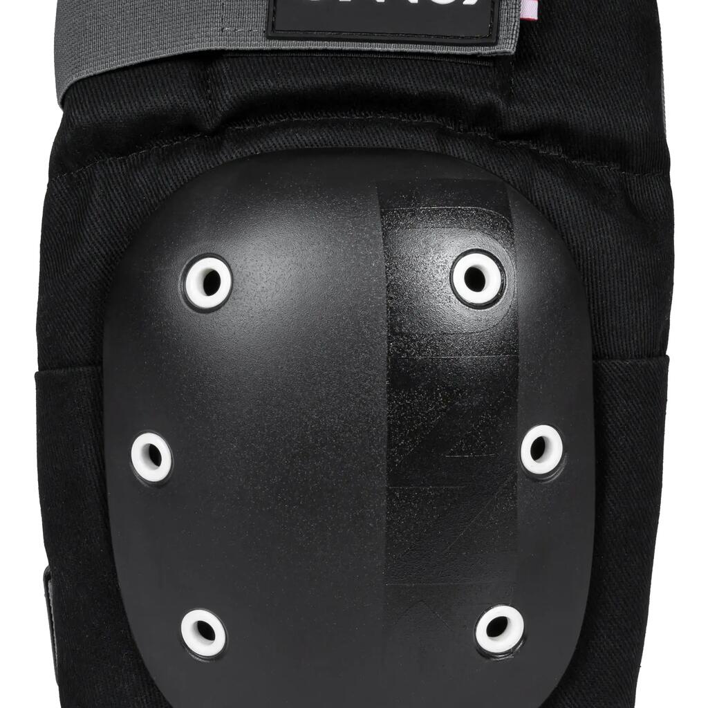 POWERSLIDE ST Knee Pad Black adult Roller Skating Guards And Helmet