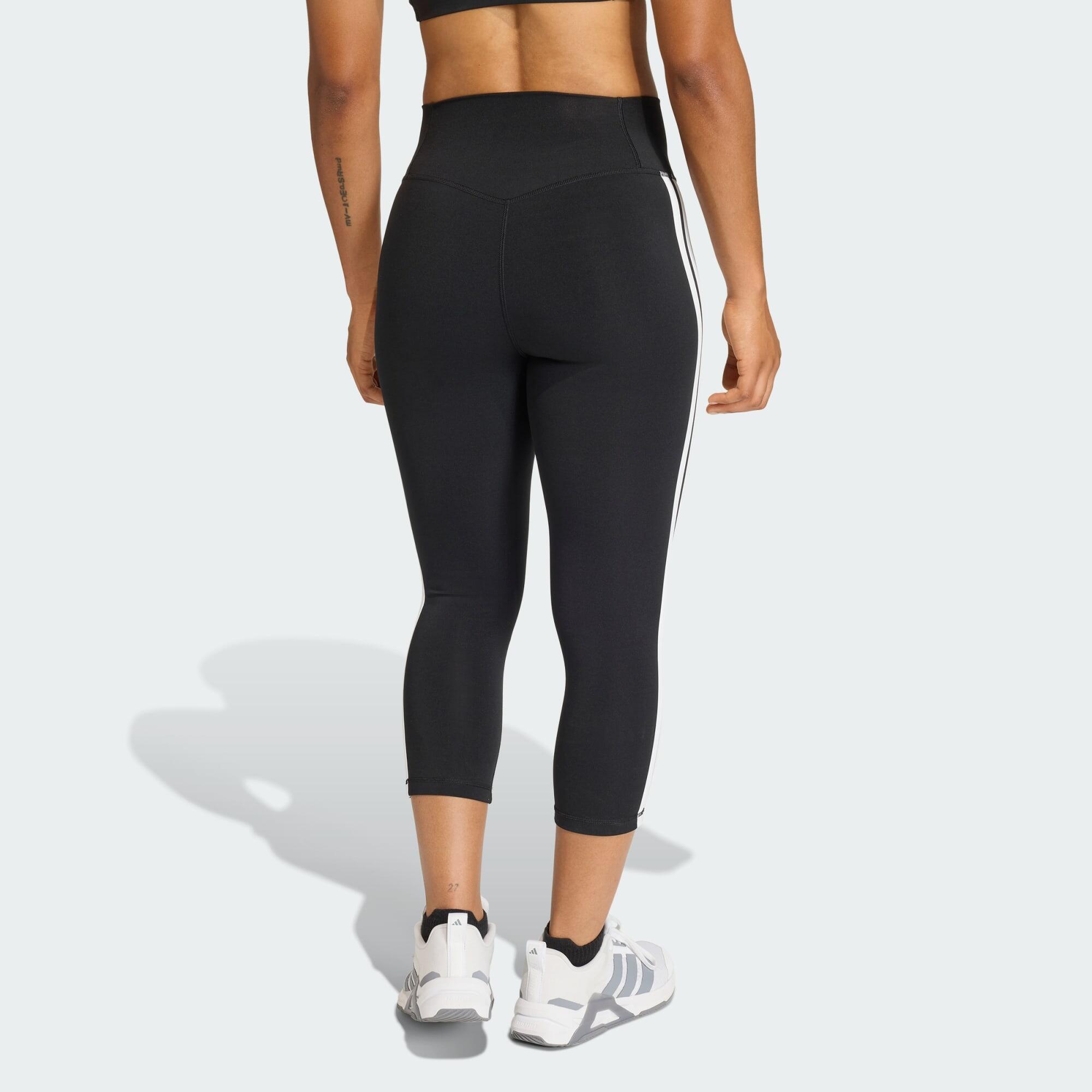 Legging de training 3/4 3 bandes Optime Essentials 3/7