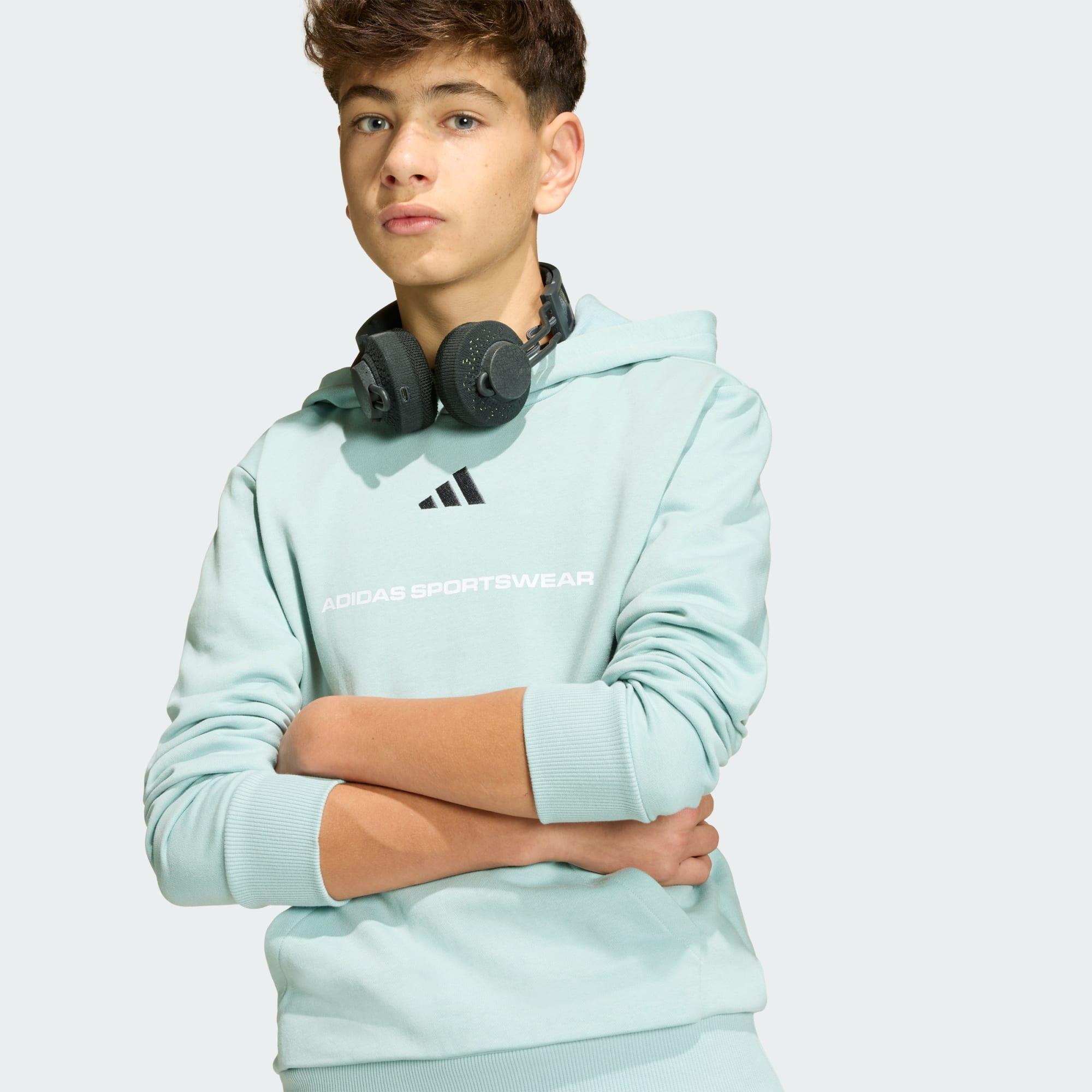 Sweat-shirt à capuche molleton adidas Slogan 4/5