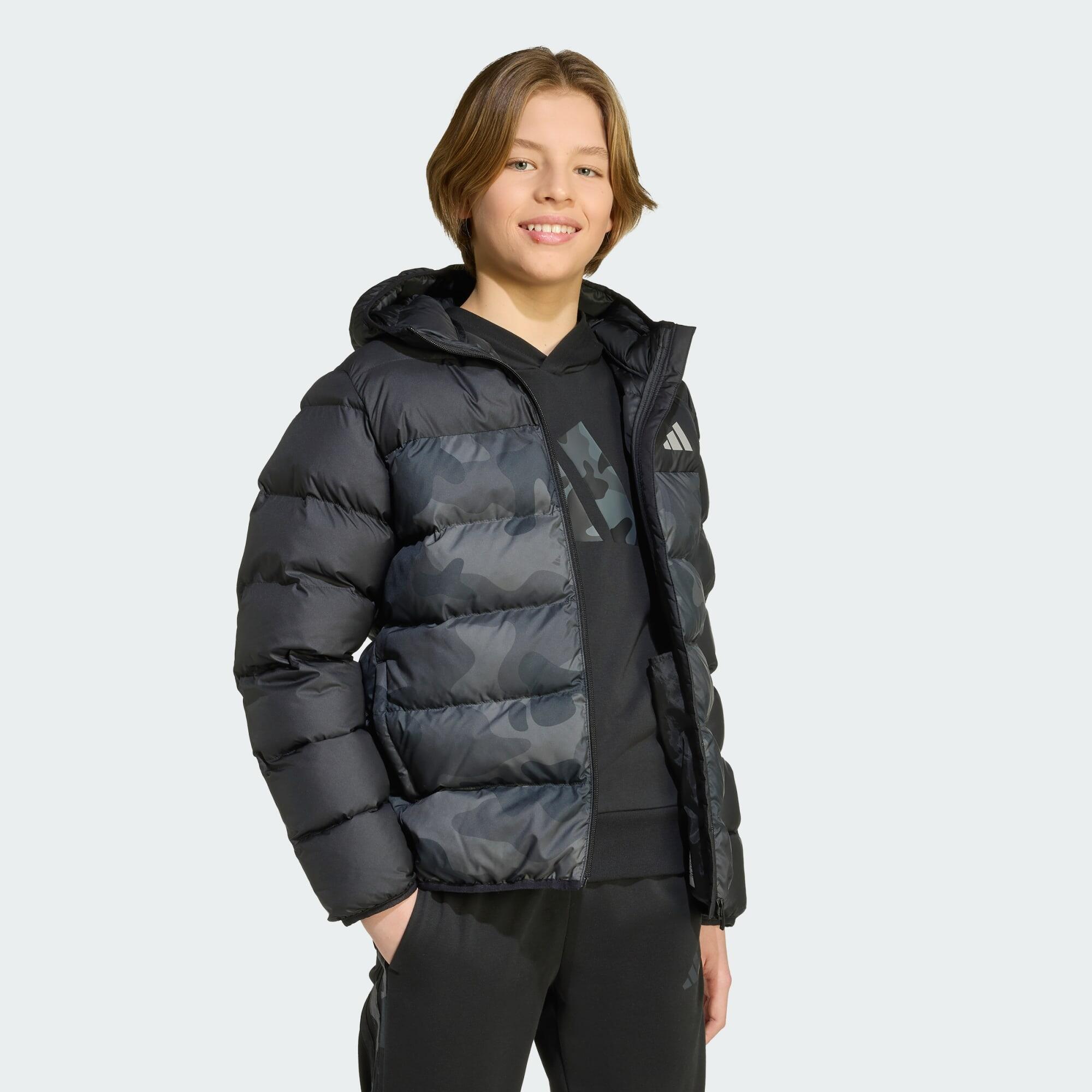 Doudoune duvet synthétique imprimé intégral Enfants 3/7
