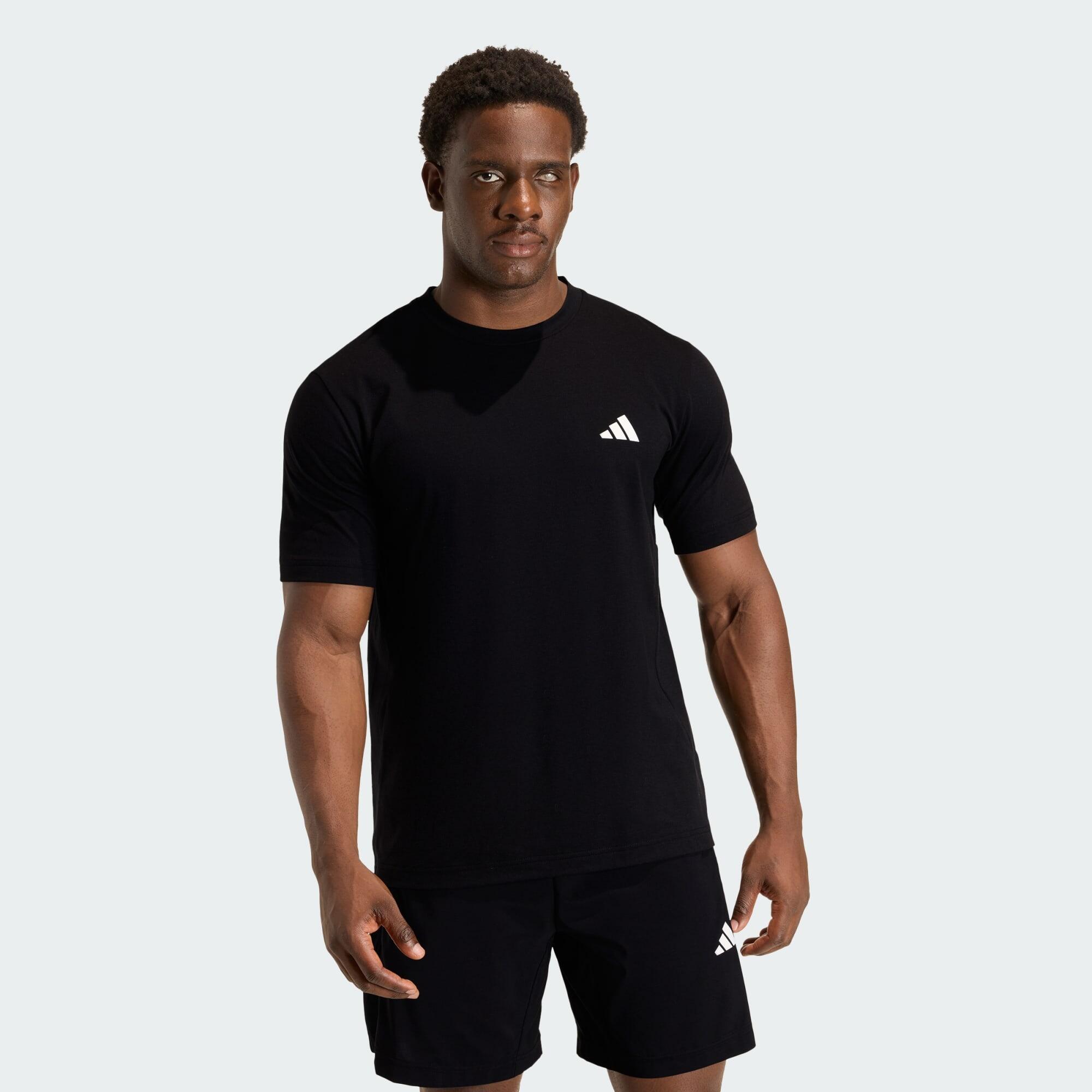 Adidas - T-shirt De Training Essentials Feelready - T-shirt Manches Courtes - Noir - Decathlon