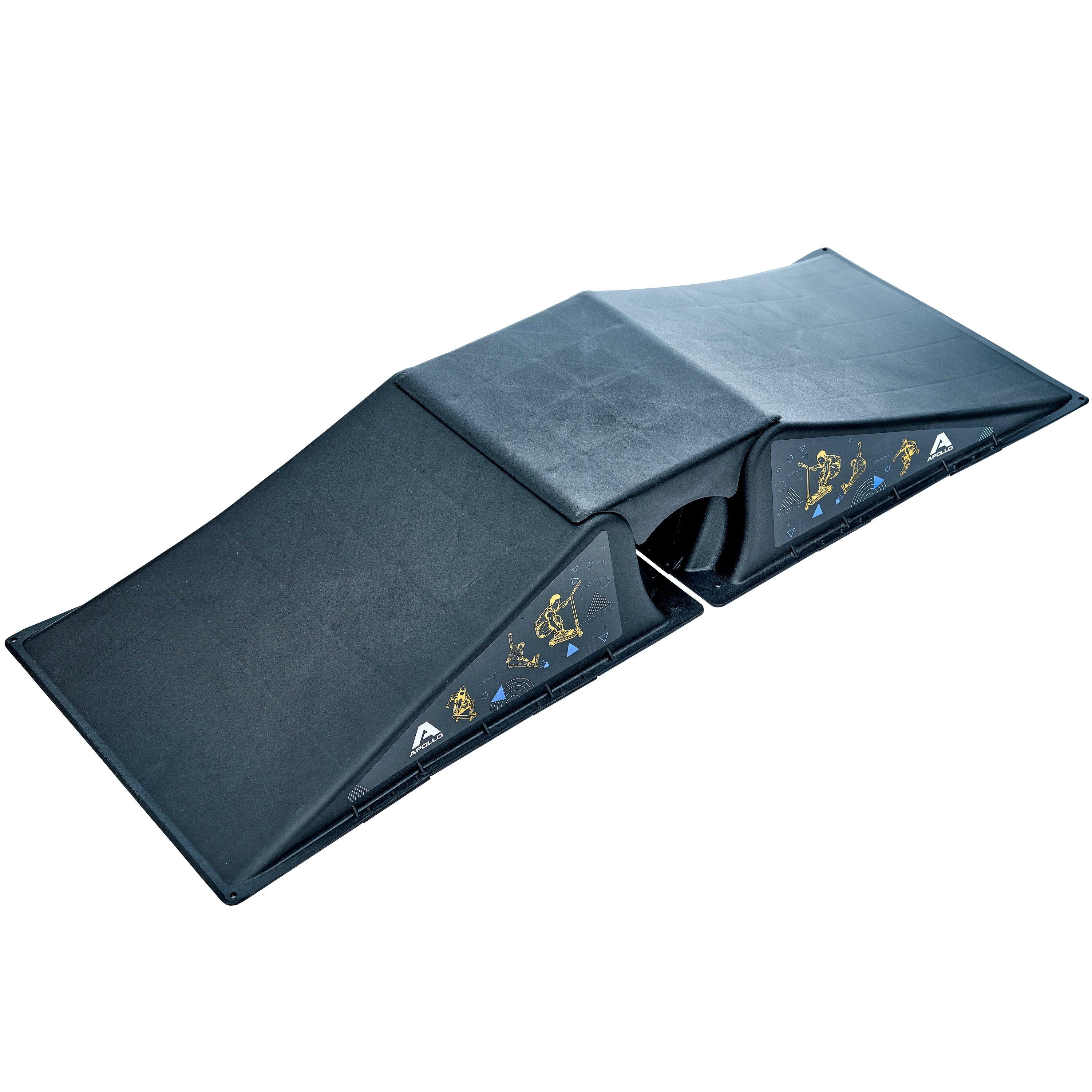 Apollo - Rampe Apollo Skate – Pour Trottinette, Skateboard & Rc Cars (3 Pièces) - Rampe - Noir - No Size - Decathlon