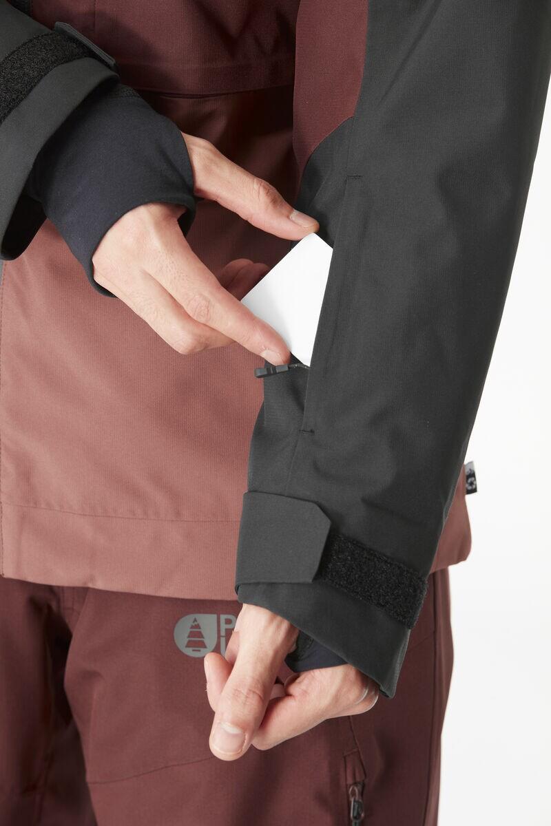 Veste de Ski Imperméable Picture "Object Jkt" S Bordeaux 5/7