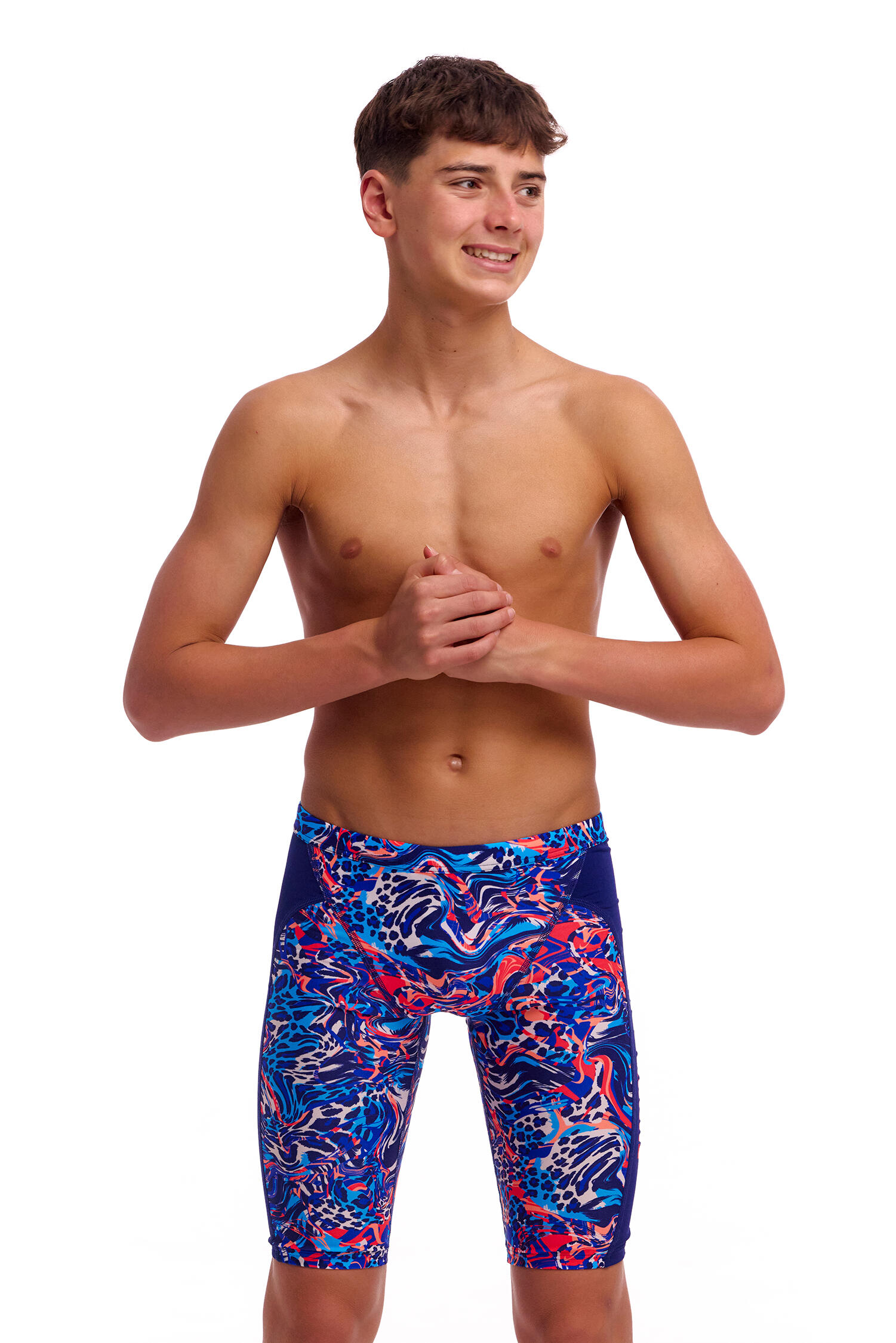 Spodenki FUNKY TRUNKS Mad Cat - jammery chłopięce 3/7