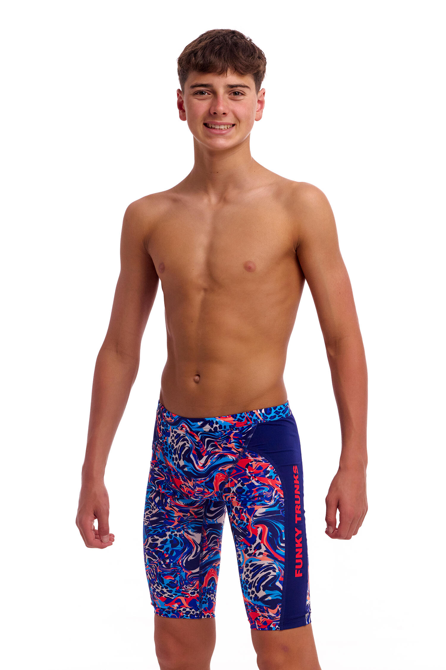 Spodenki FUNKY TRUNKS Mad Cat - jammery chłopięce 7/7
